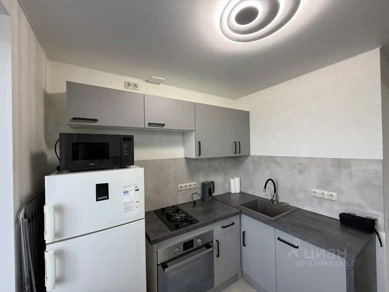 1-комнатная квартира, 38,8 м²