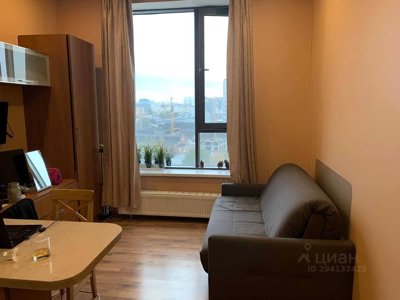 1-комнатная квартира, 24 м²