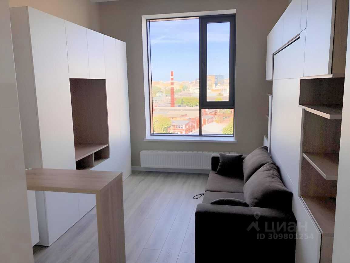 1-комнатная квартира, 23,3 м²