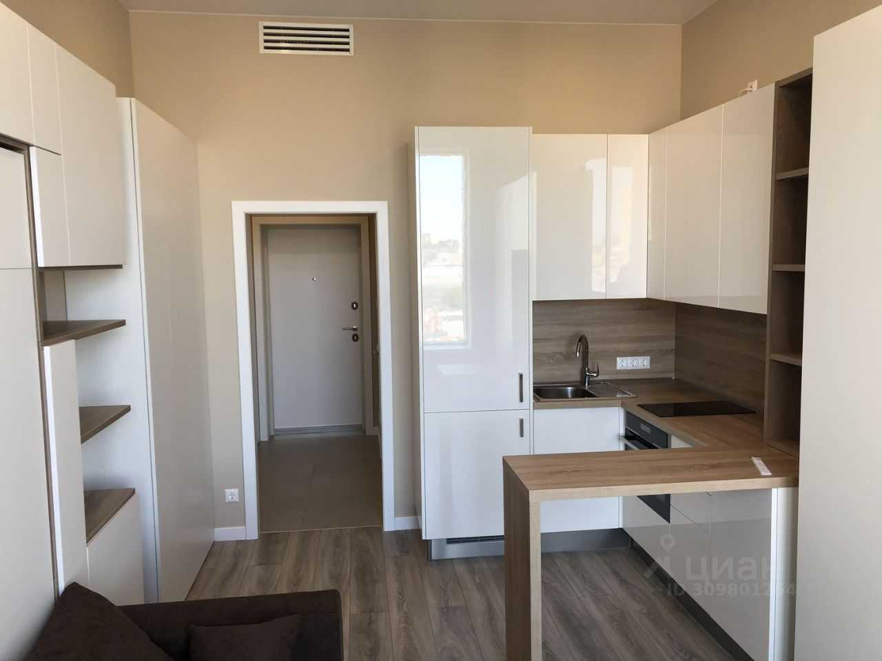 1-комнатная квартира, 23,3 м² — фотография 3