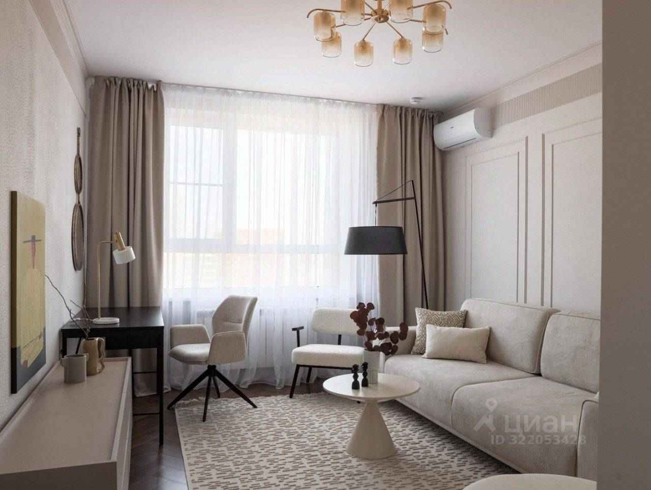 2-комнатная квартира, 60 м² — фотография 2