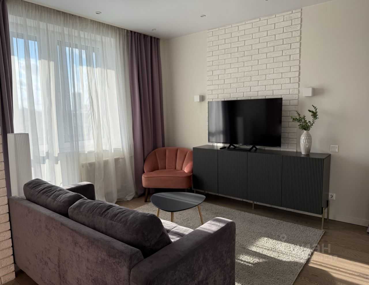 1-комнатная квартира, 40 м²