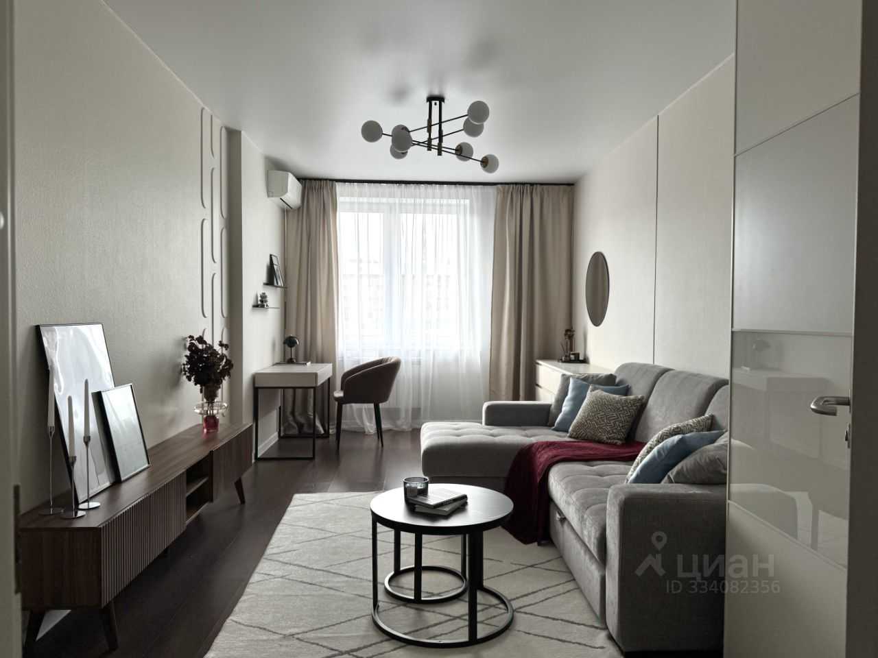 2-комнатная квартира, 58 м² — фотография 3