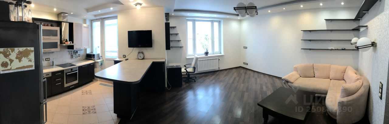 1-комнатная квартира, 53 м² — фотография 2