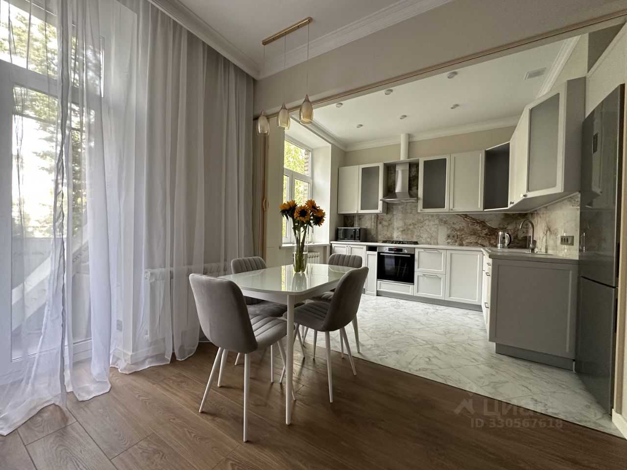 2-комнатная квартира, 66 м² — фотография 3