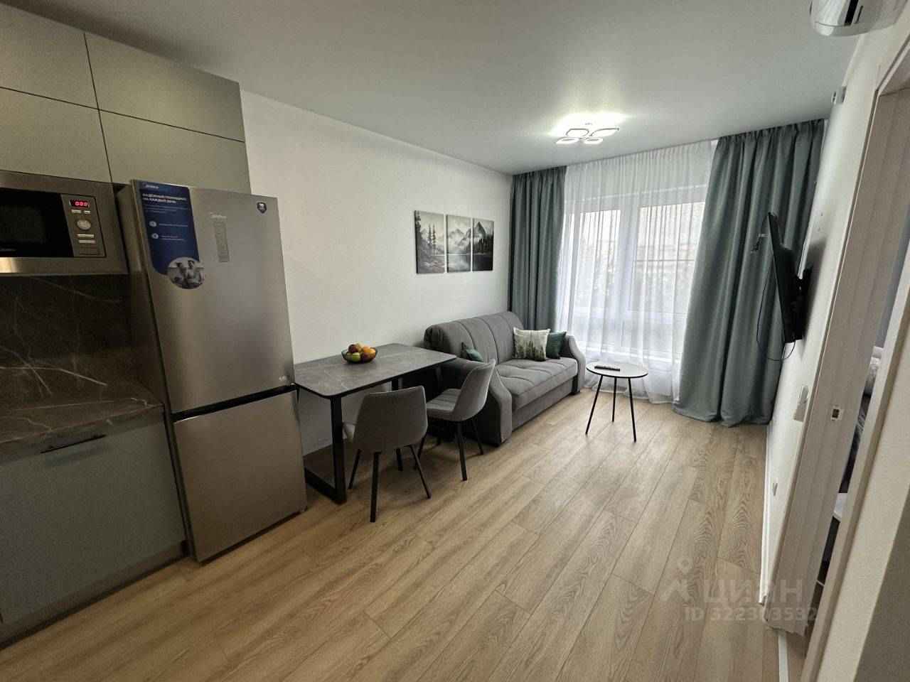 1-комнатная квартира, 34 м²