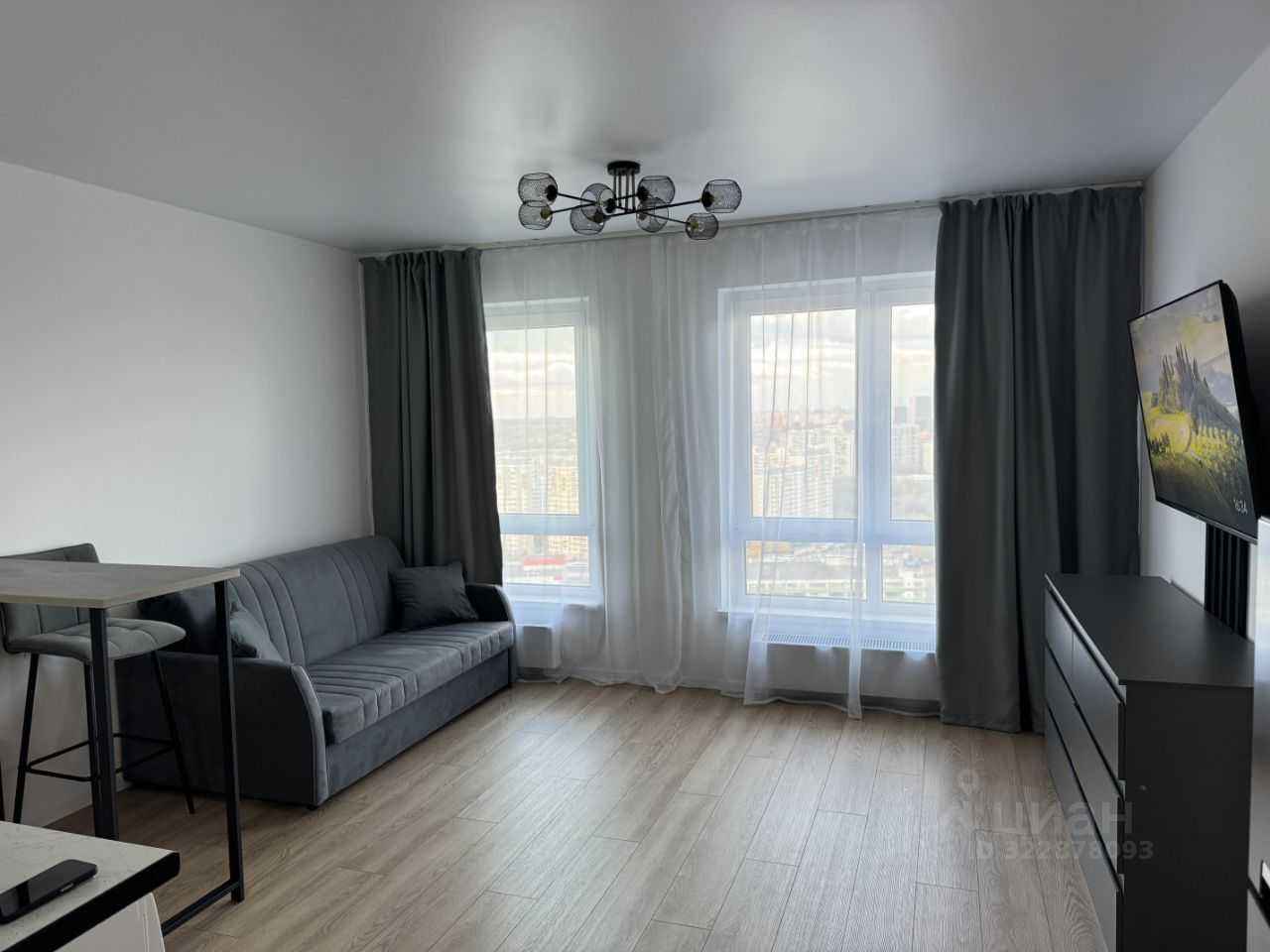 1-комнатная квартира, 26 м² — фотография 2