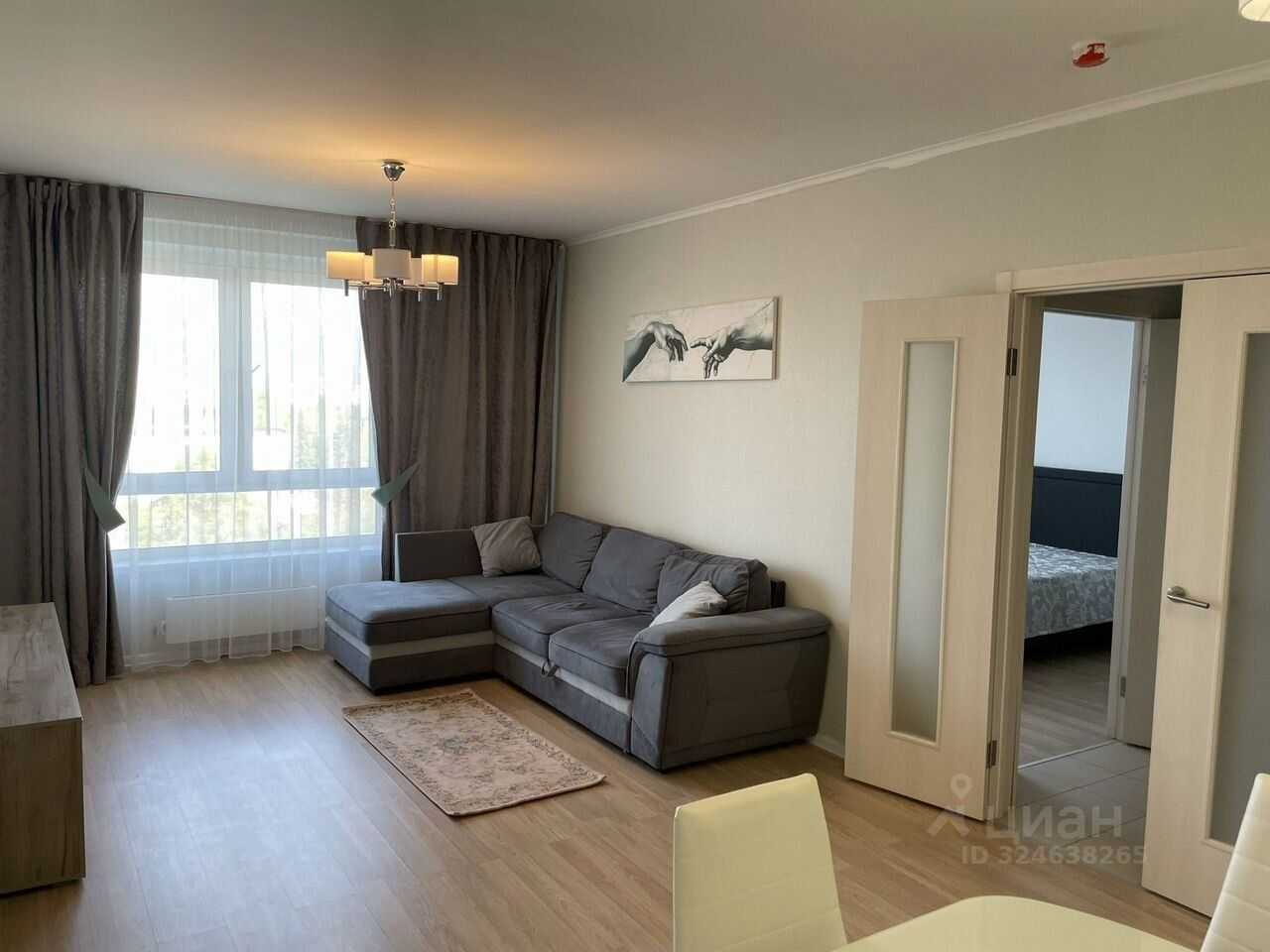 1-комнатная квартира, 46 м² — фотография 3