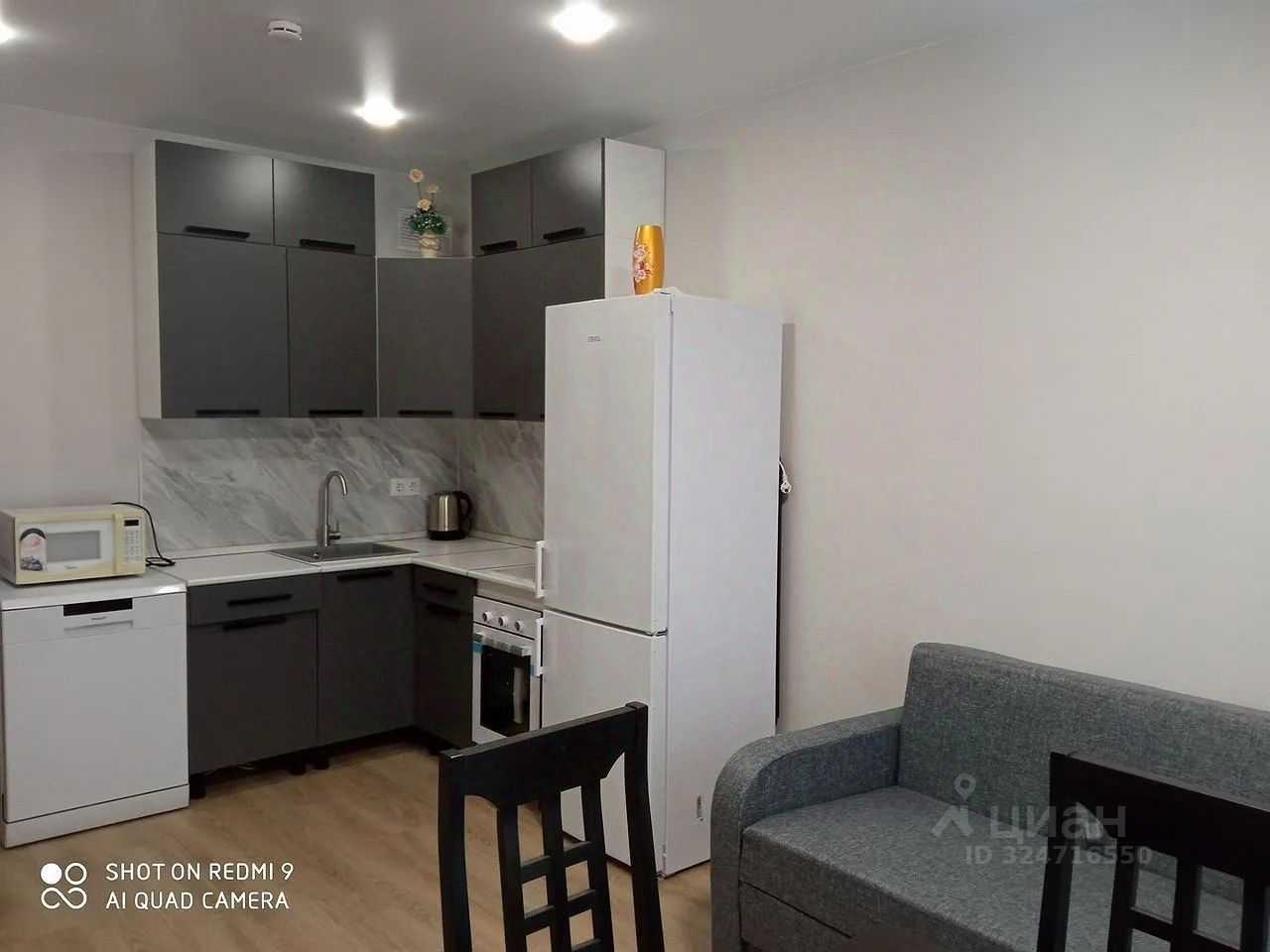 1-комнатная квартира, 39 м²