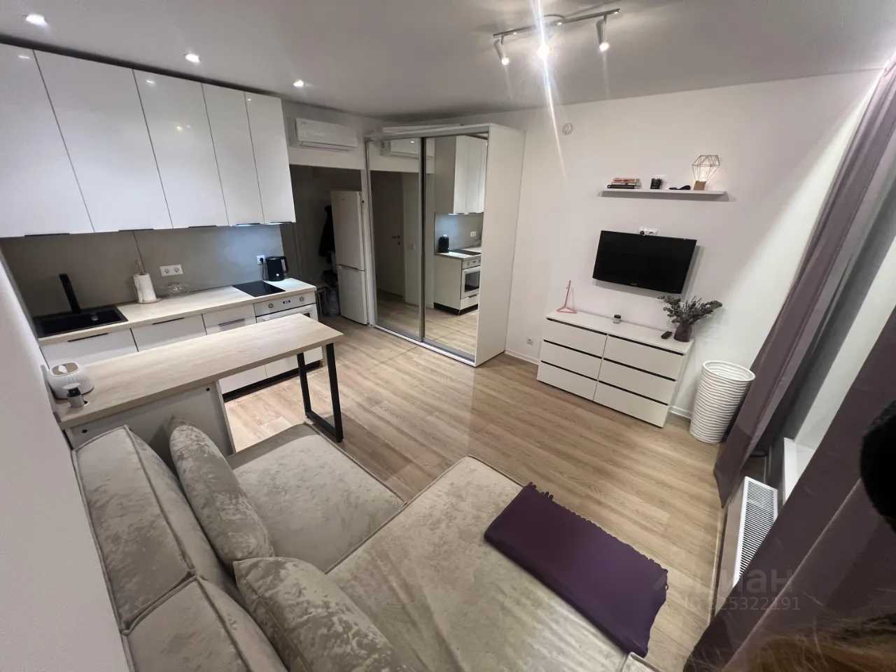 1-комнатная квартира, 23 м² — фотография 2