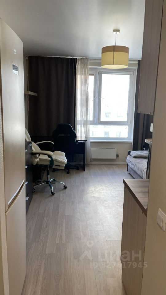 1-комнатная квартира, 21,5 м²