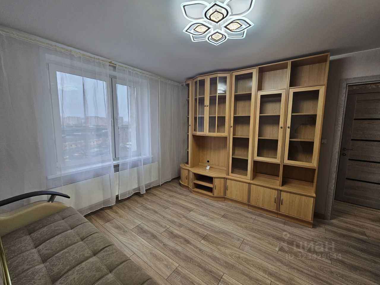 2-комнатная квартира, 37,7 м²
