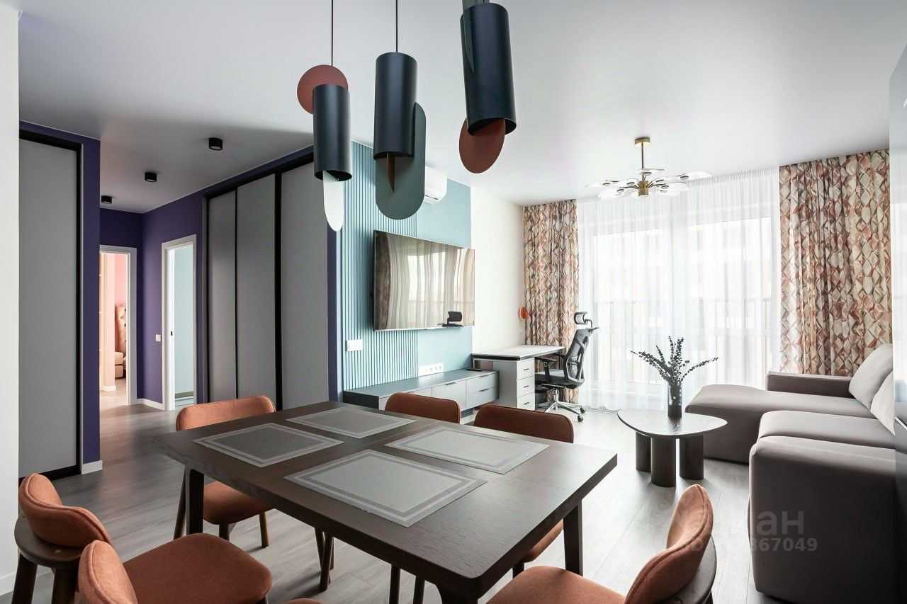 3-комнатная квартира, 70 м²