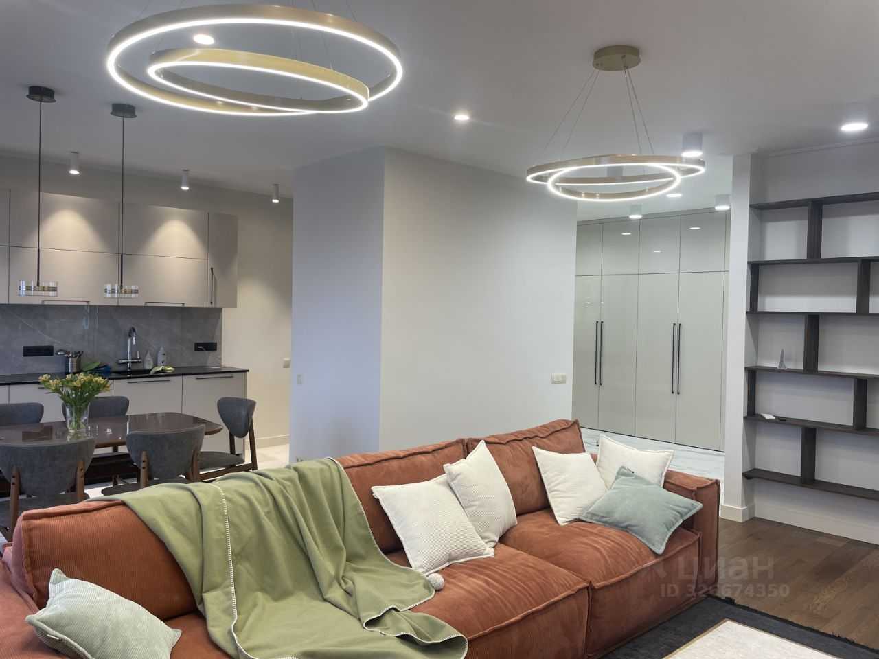 3-комнатная квартира, 110 м²