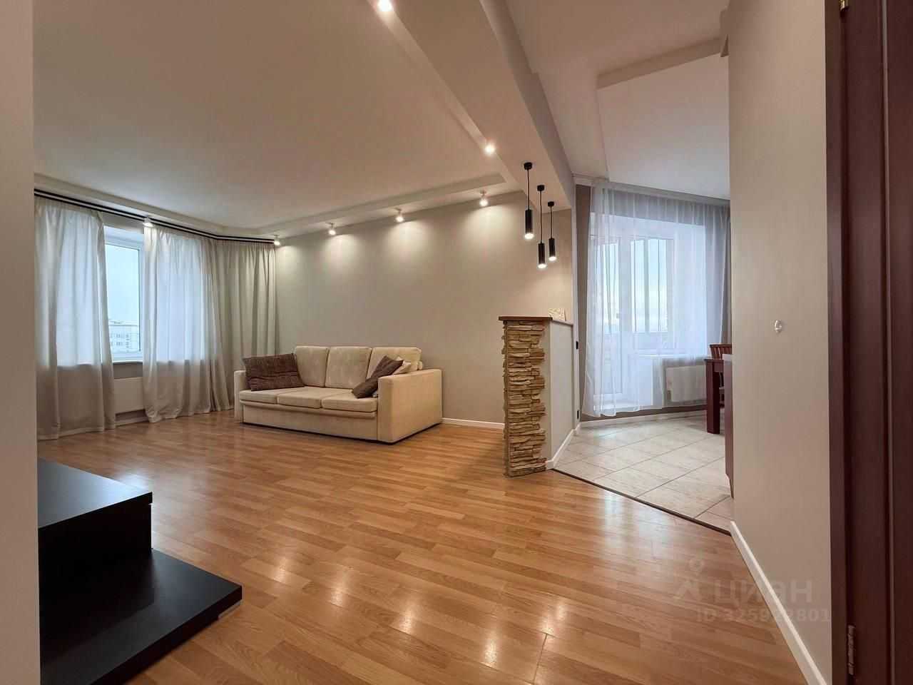2-комнатная квартира, 66,1 м² — фотография 2