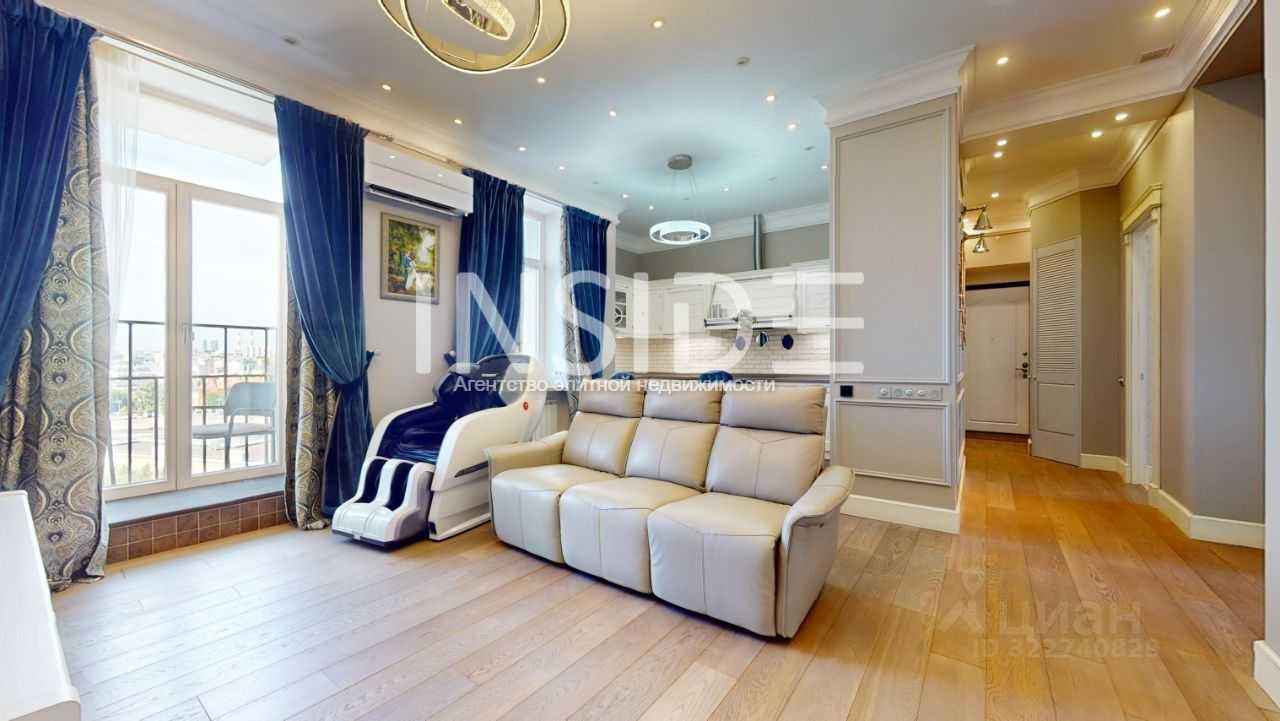 4-комнатная квартира, 101 м²