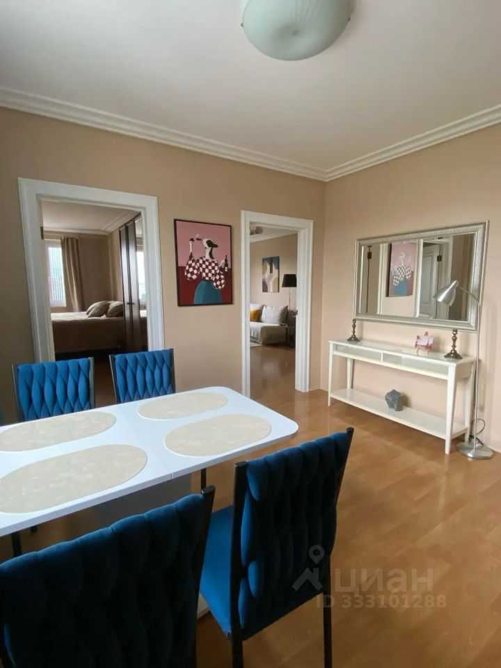 3-комнатная квартира, 76 м² — фотография 2