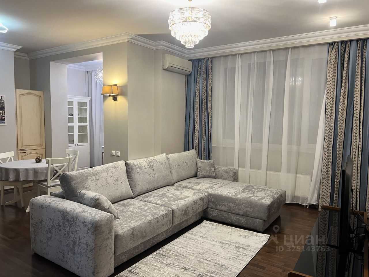 3-комнатная квартира, 87 м²