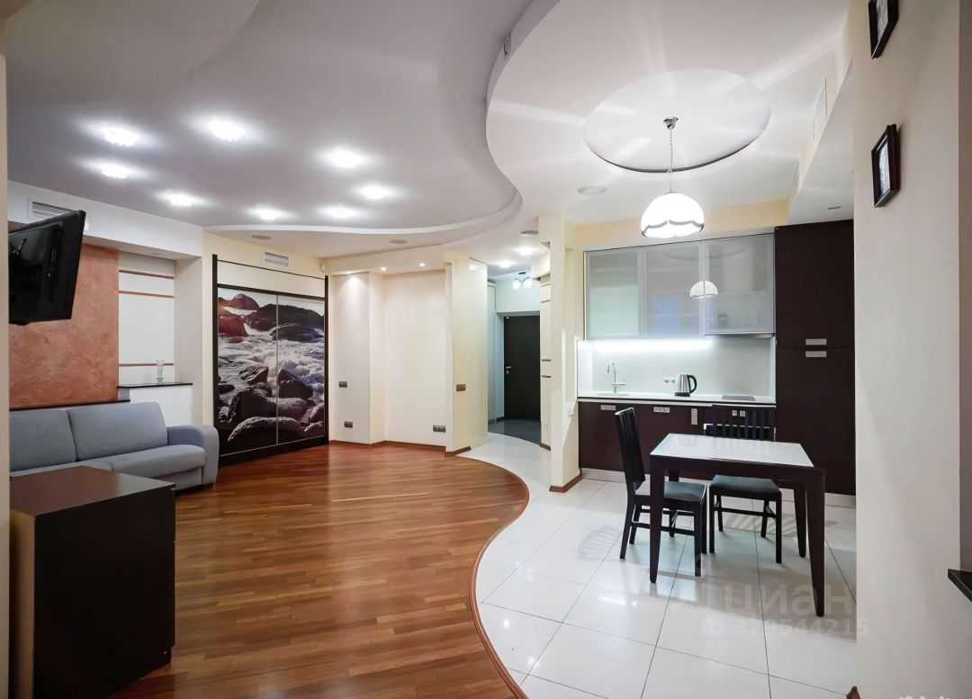 1-комнатная квартира, 62 м²