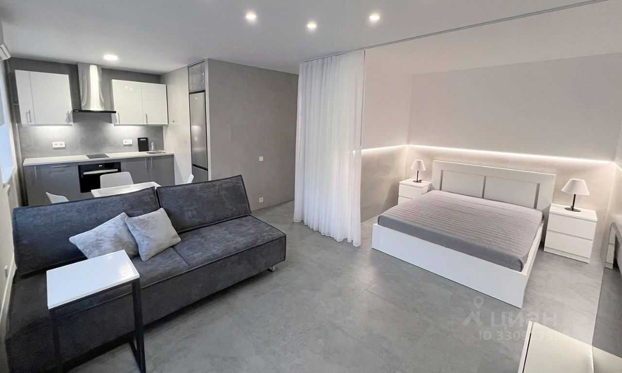 1-комнатная квартира, 37 м²