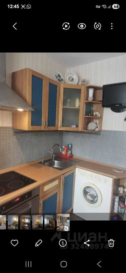 1-комнатная квартира, 39 м² — фотография 2