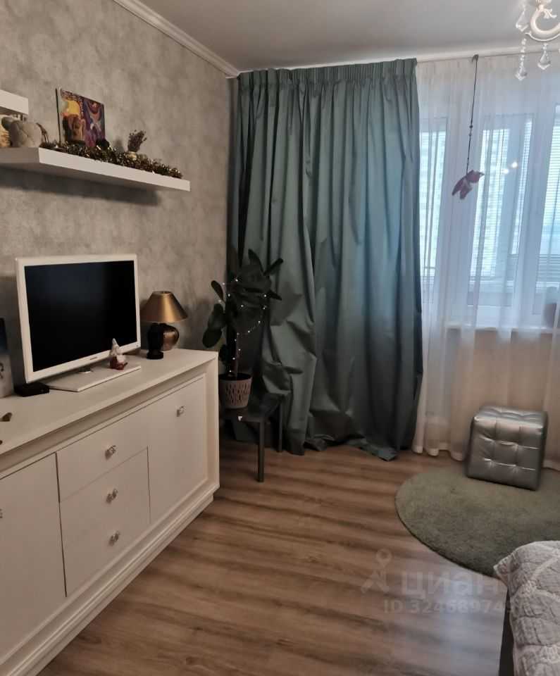 1-комнатная квартира, 39 м²