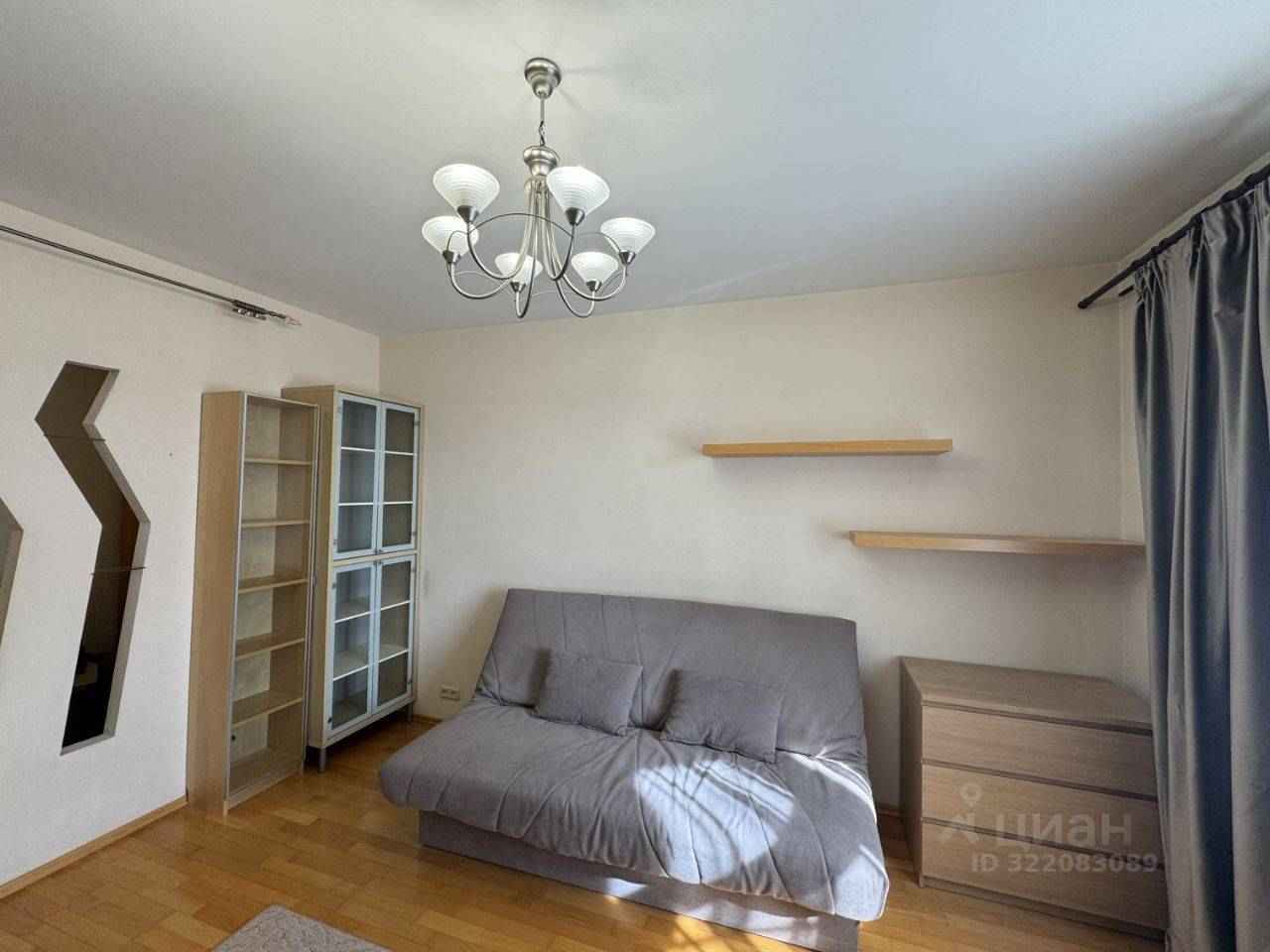 1-комнатная квартира, 37 м² — фотография 3