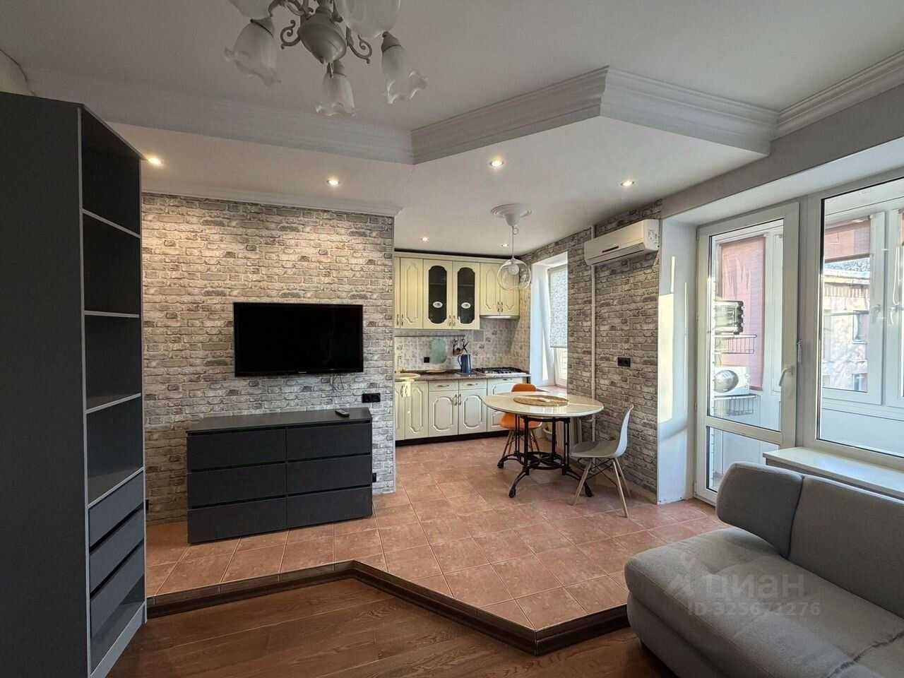 1-комнатная квартира, 35 м²