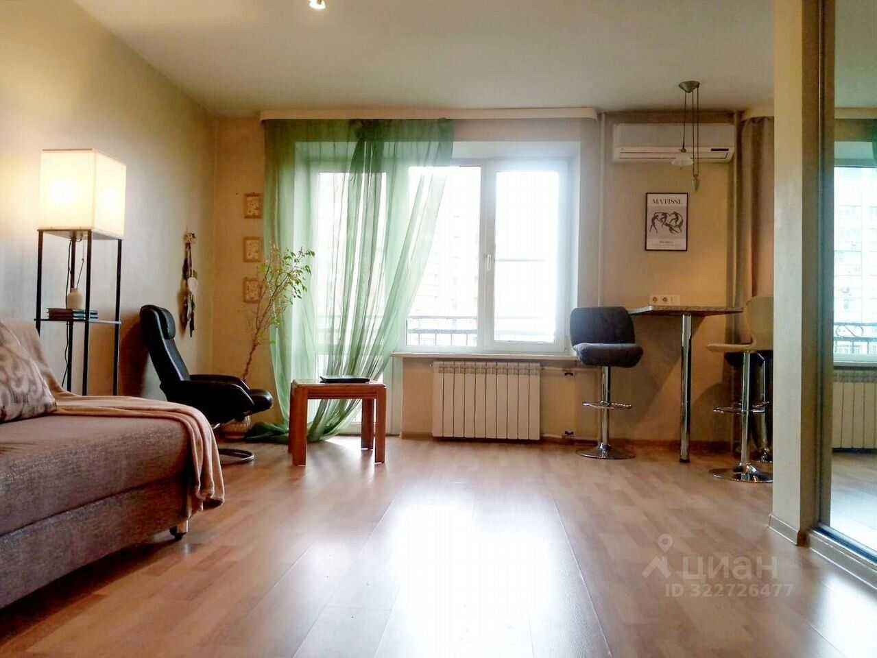1-комнатная квартира, 32 м² — фотография 2