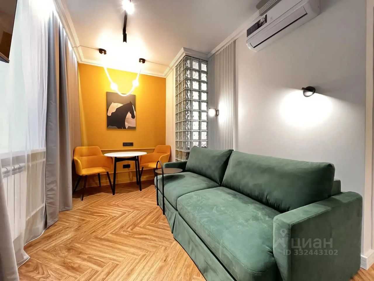 1-комнатная квартира, 30,8 м² — фотография 3