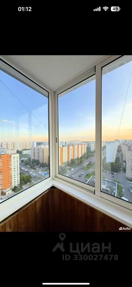1-комнатная квартира, 39 м²