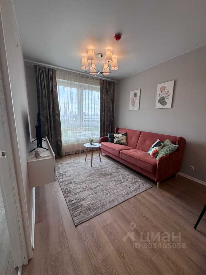 1-комнатная квартира, 34,1 м² — фотография 3