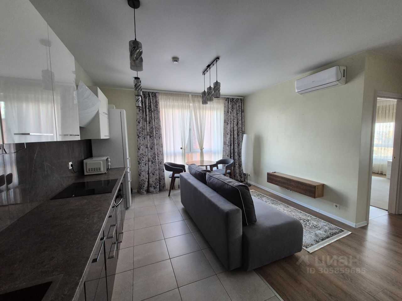 3-комнатная квартира, 52 м² — фотография 2