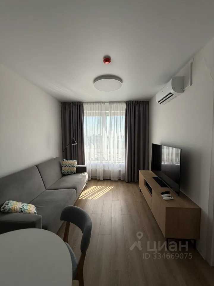 1-комнатная квартира, 35 м²