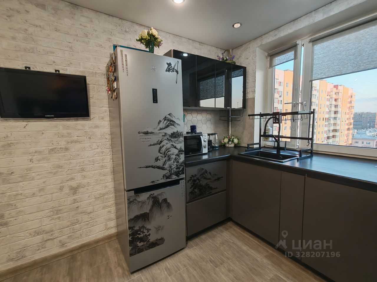 2-комнатная квартира, 53,7 м²