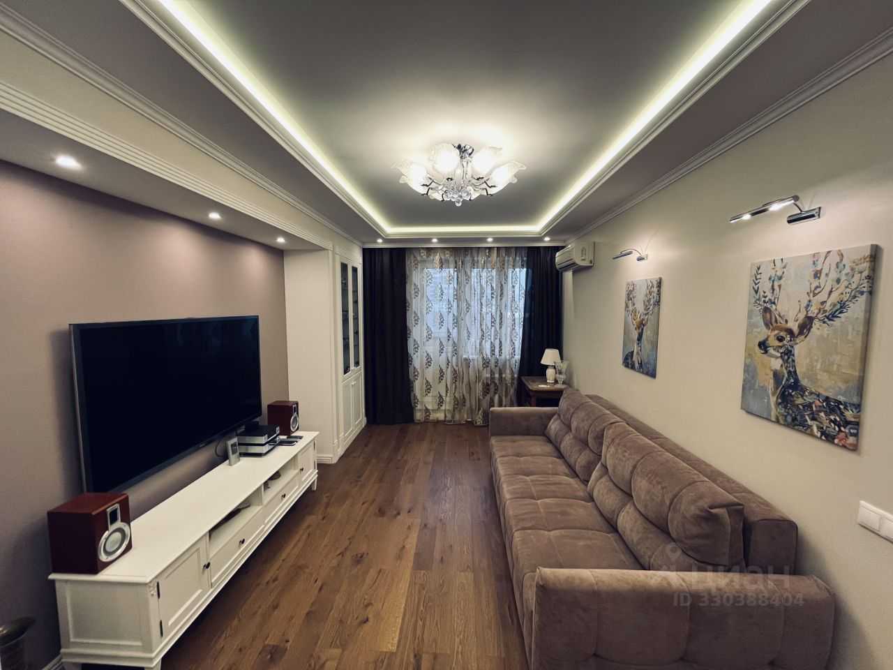 2-комнатная квартира, 54 м²