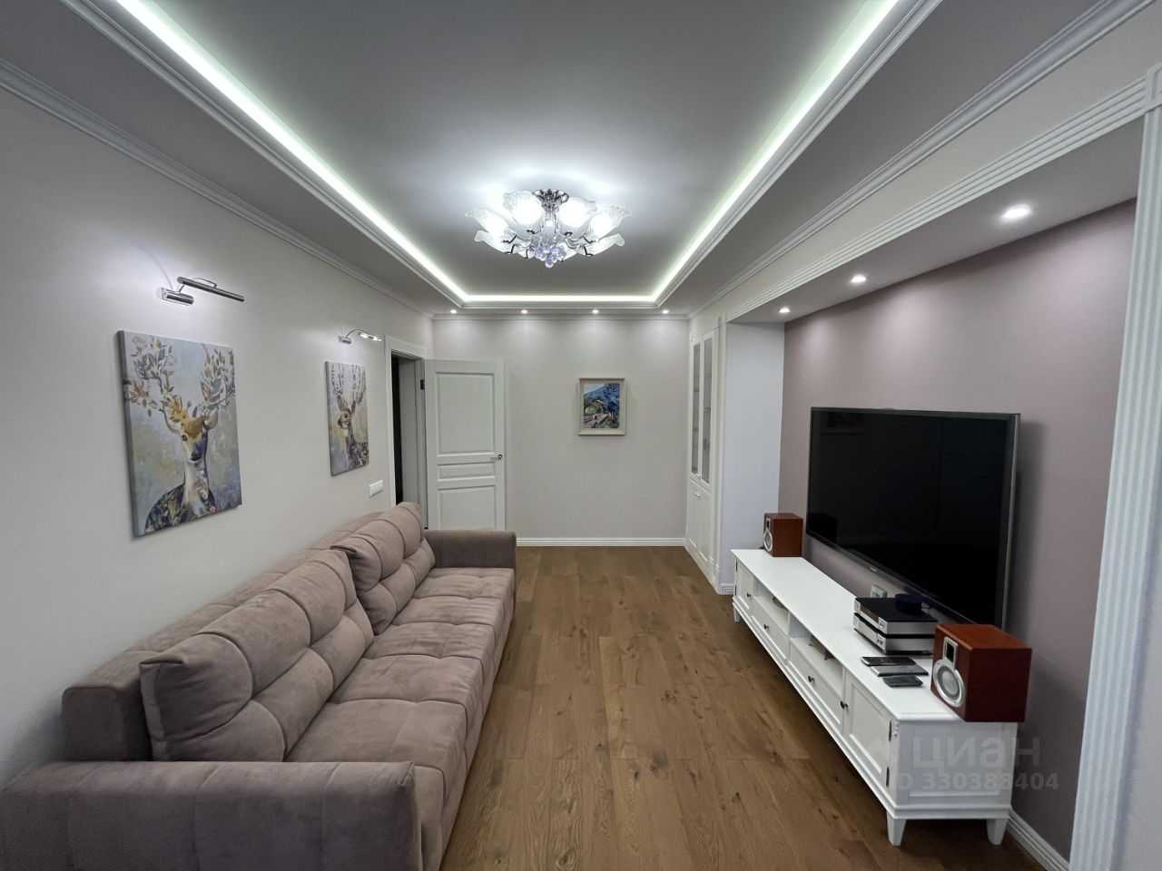 2-комнатная квартира, 54 м² — фотография 3