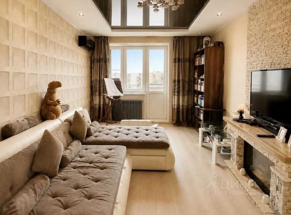 3-комнатная квартира, 76 м²