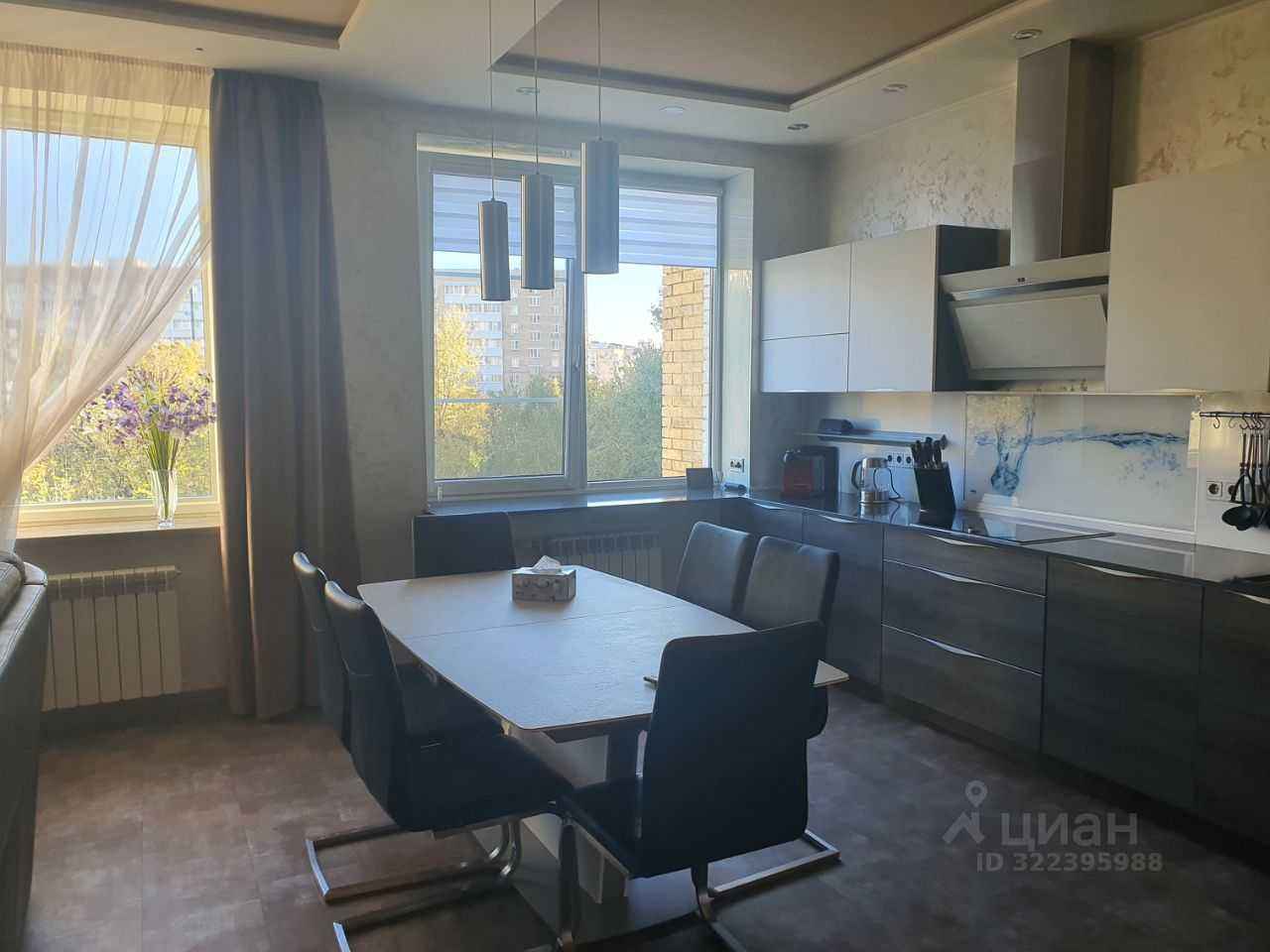 3-комнатная квартира, 109 м² — фотография 2