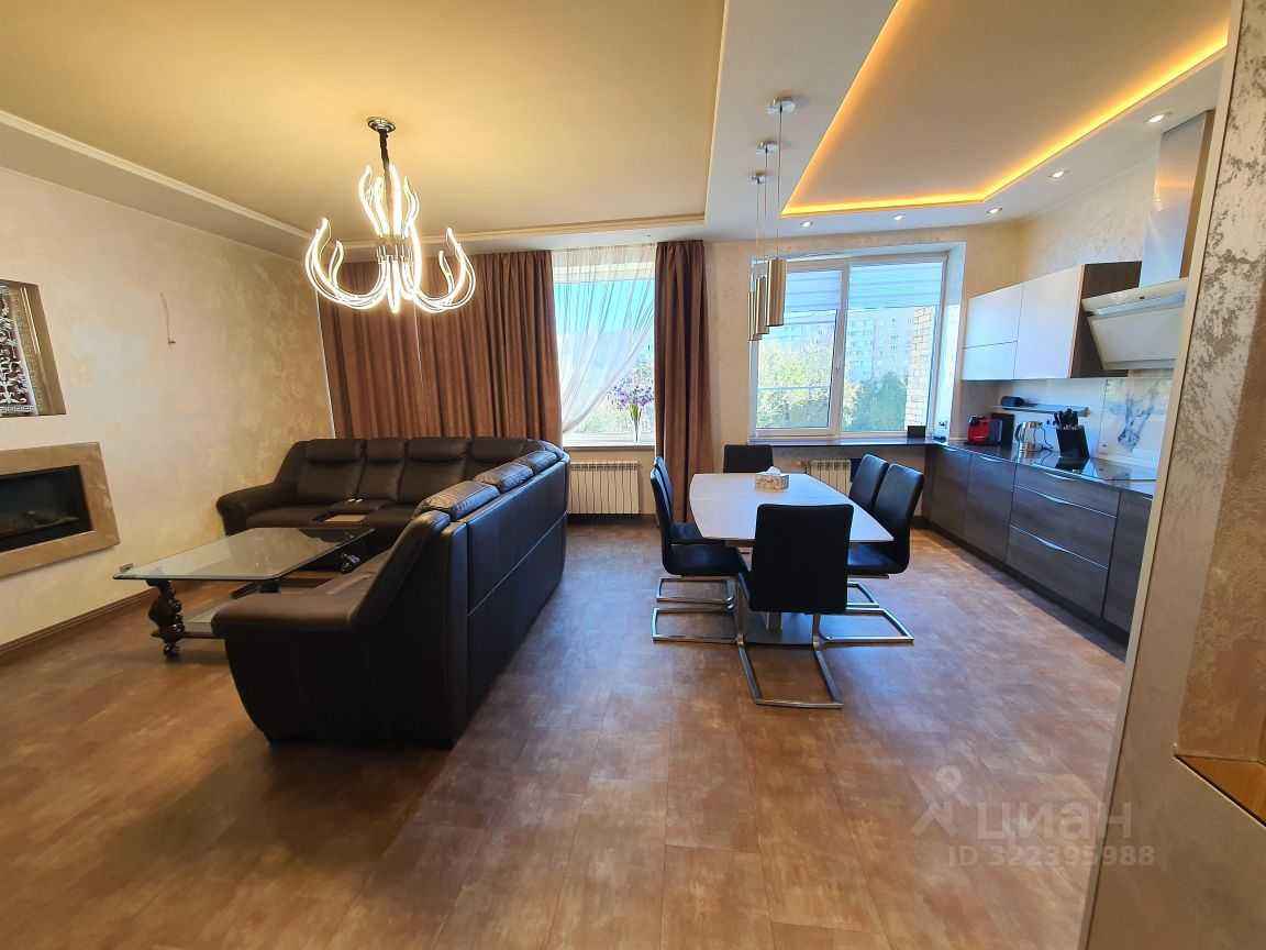 3-комнатная квартира, 109 м²