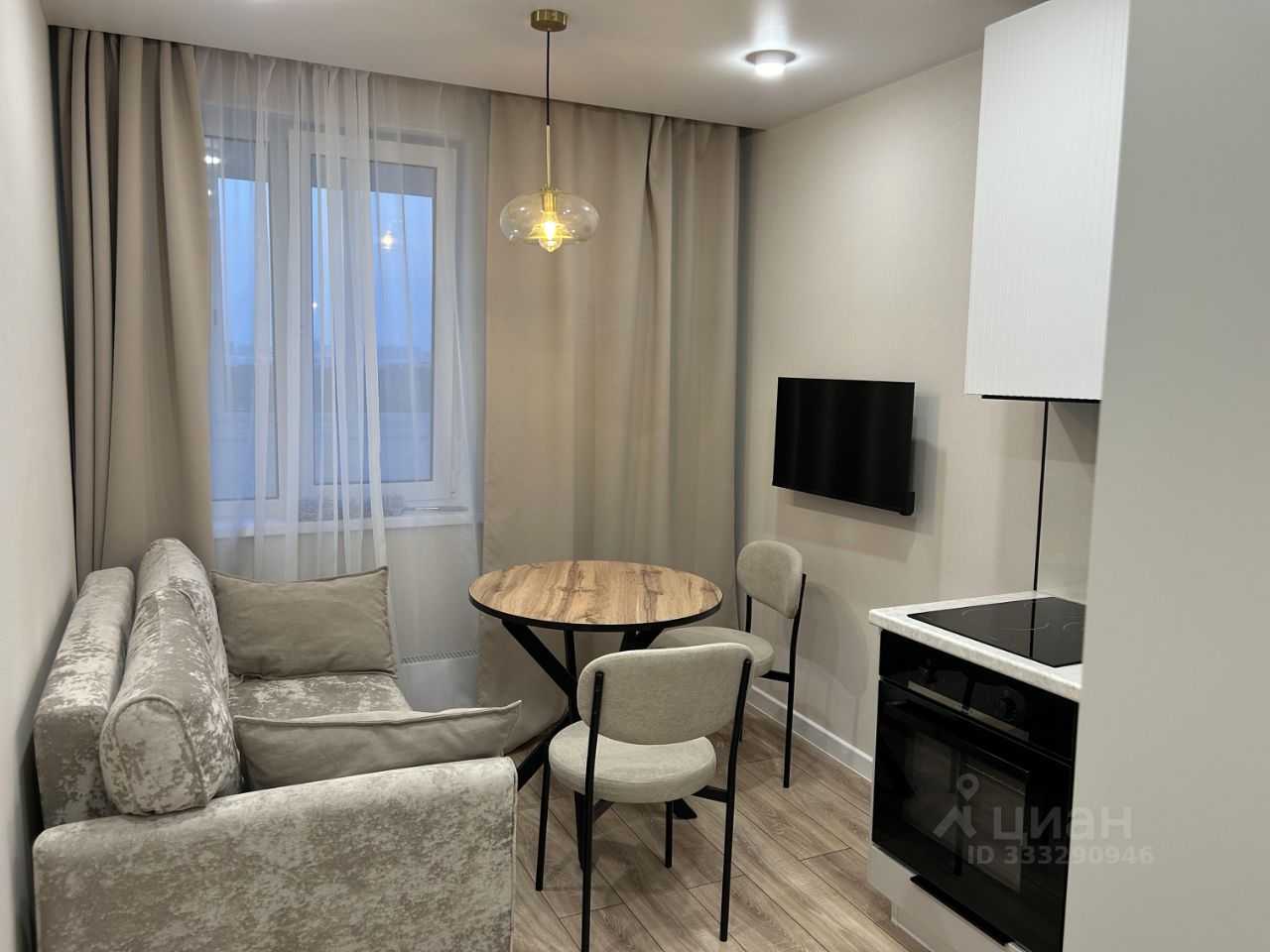 1-комнатная квартира, 34 м²