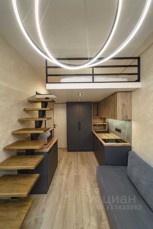 1-комнатная квартира, 21 м² — фотография 2