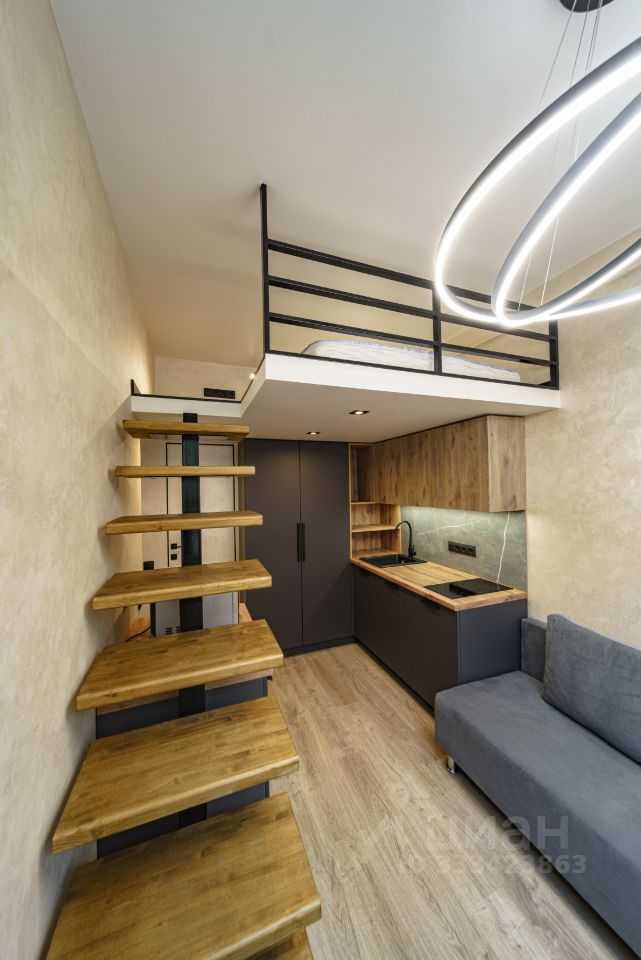 1-комнатная квартира, 21 м²