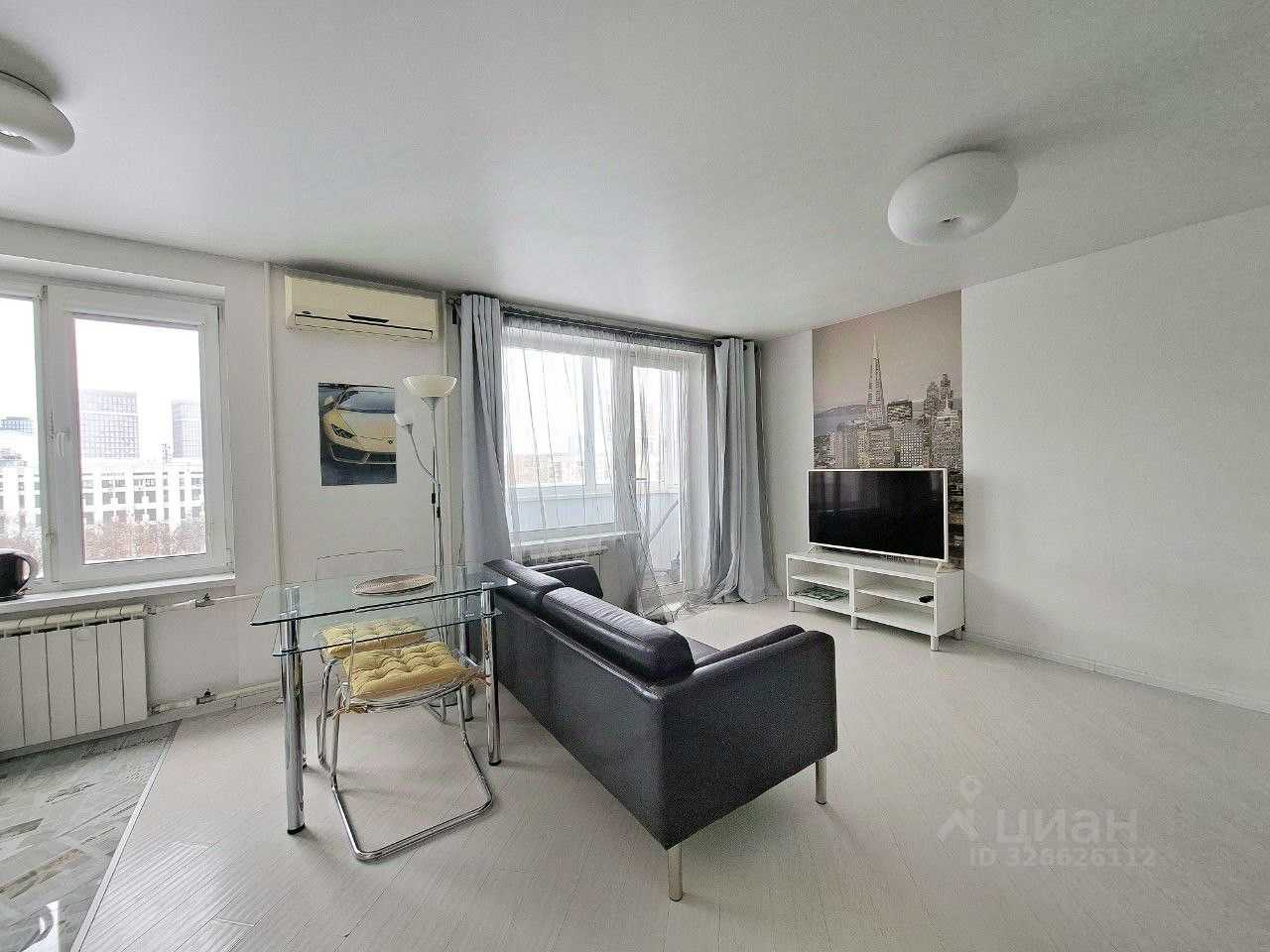 1-комнатная квартира, 34 м²