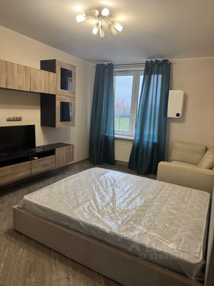 1-комнатная квартира, 37,2 м²