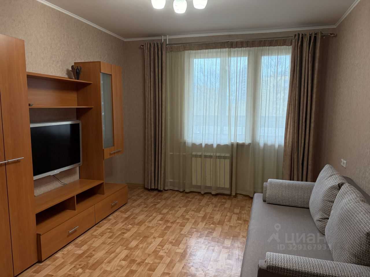 1-комнатная квартира, 39 м²