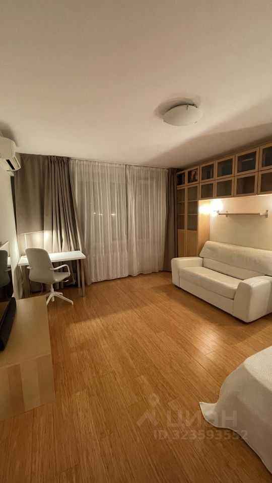 1-комнатная квартира, 35 м²