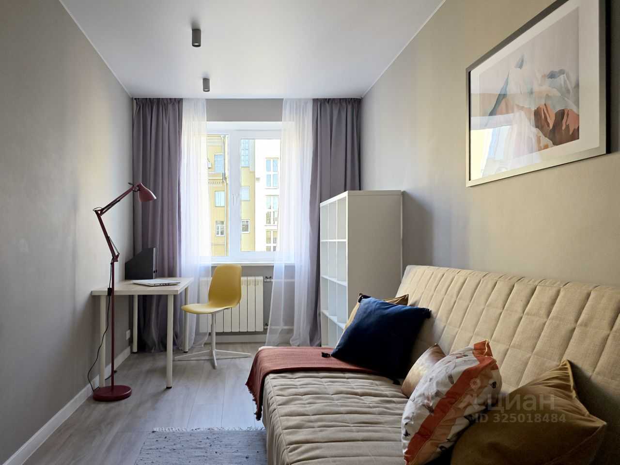 3-комнатная квартира, 56 м² — фотография 3
