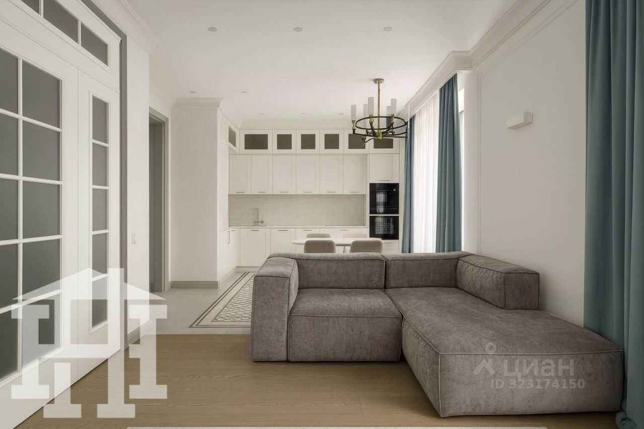 2-комнатная квартира, 60 м² — фотография 2
