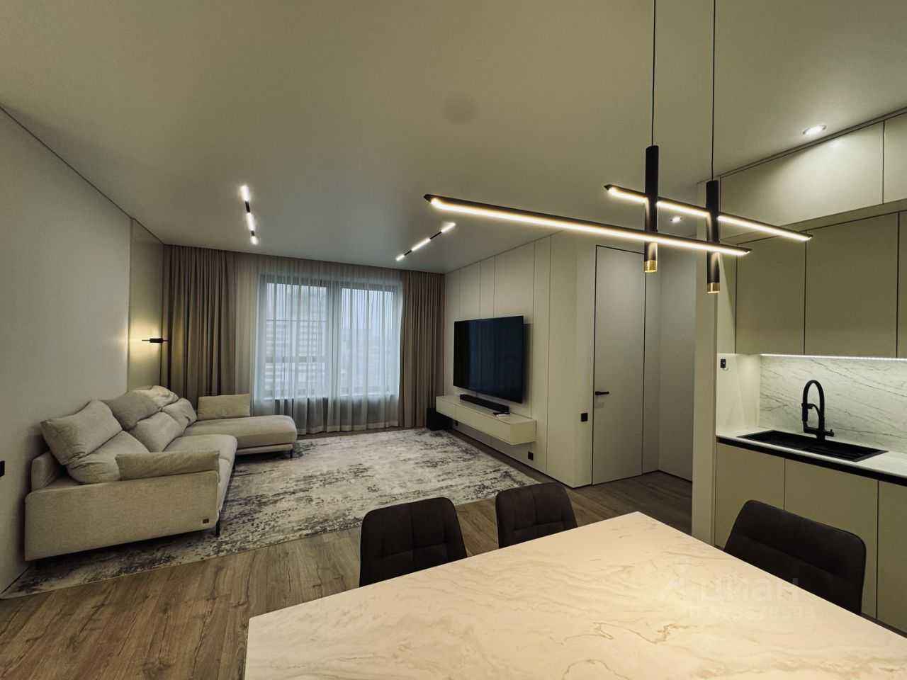 3-комнатная квартира, 93 м²